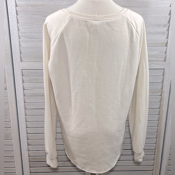 COASTAL CLASSICS Crewneck Sweatshirt Board Stiff Surf & Skate/Cape Cod Cream-M/L - Picture 3 of 3